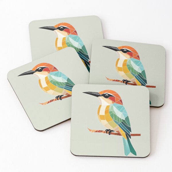 Item preview, Polygonal Perch: A Geometric Bird designed and sold by Lizetteh.