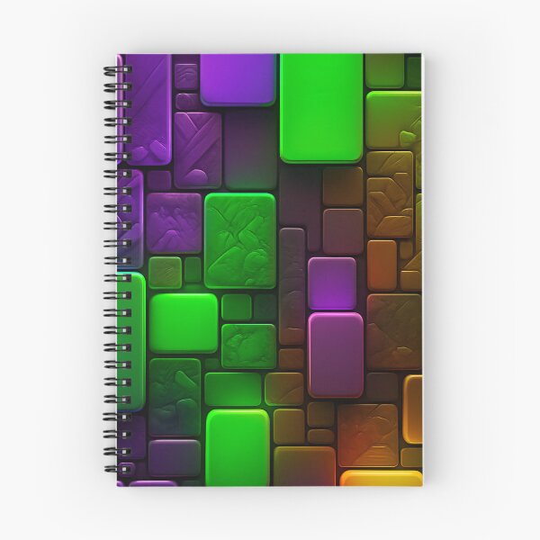 Item preview, Luminous Blocks designed and sold by Kaleidoscope Print.