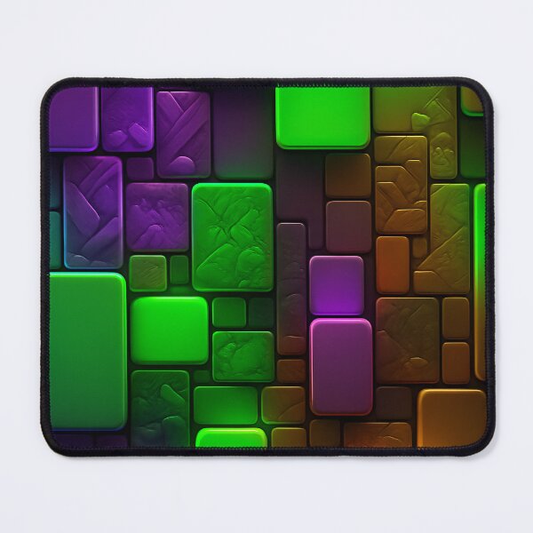 Item preview, Luminous Blocks designed and sold by Kaleidoscope Print.