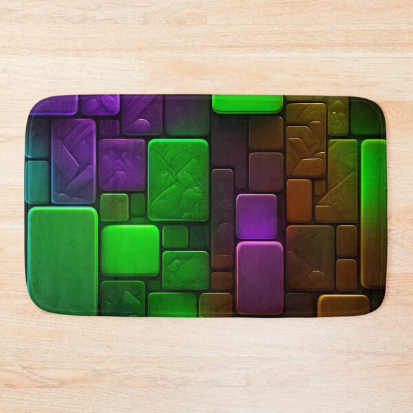 Item preview, Luminous Blocks designed and sold by Kaleidoscope Print.