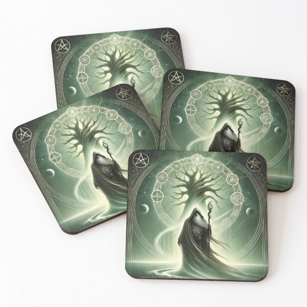 Item preview, "Odin and Yggdrasil – The World Tree of Norse Myth | Viking Art" designed and sold by Umbra666.