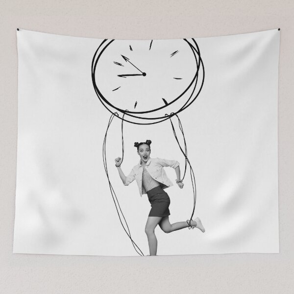 Item preview, Skipping Through Time Gym Shirt designed and sold by thechalkpit.