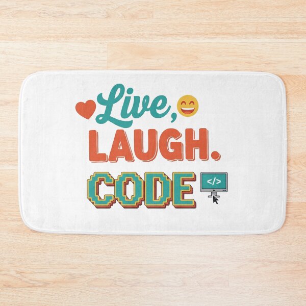 Item preview, Live Laugh Code designed and sold by Owcomm.
