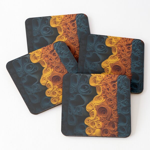 Item preview, Flowing Spirals designed and sold by Kaleidoscope Print.