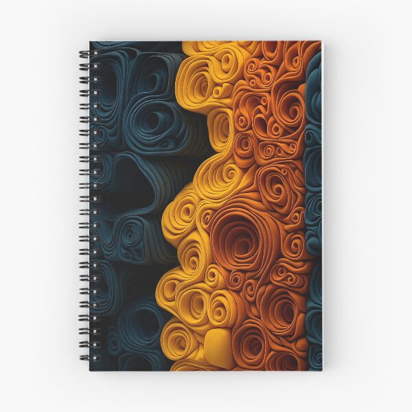 Item preview, Flowing Spirals designed and sold by Kaleidoscope Print.