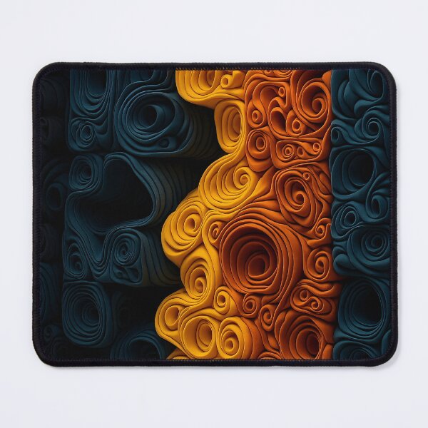 Item preview, Flowing Spirals designed and sold by Kaleidoscope Print.