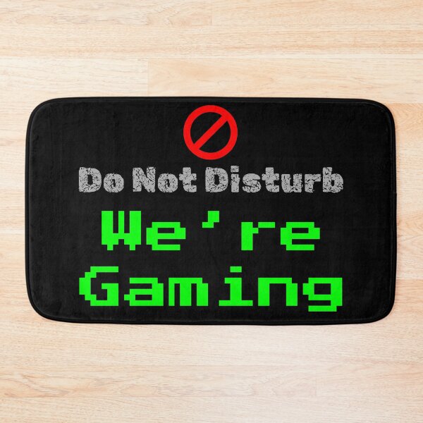 Item preview, Do Not Disturb We're Gaming Team T-Shirt Funny Gamer Squad Tee designed and sold by Just You Tee | Say It Loud, Wear It Proud.