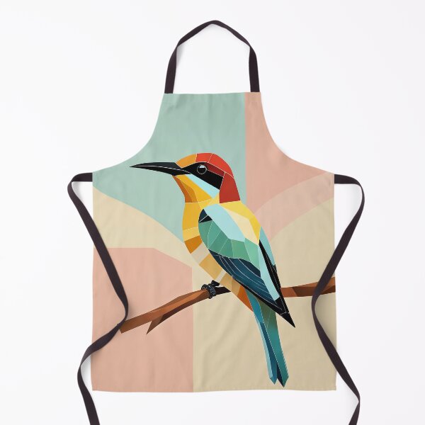 Item preview, Abstract Avian: A Geometric Bee-Eater designed and sold by Lizetteh.