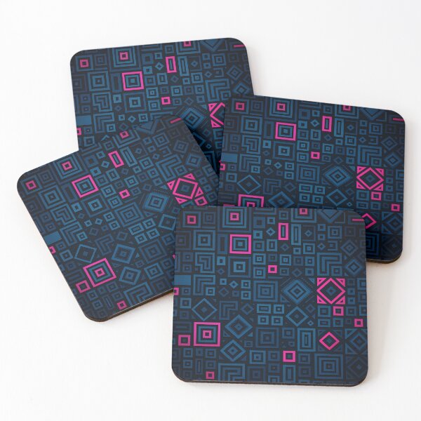 Item preview, Neon Squares designed and sold by Kaleidoscope Print.