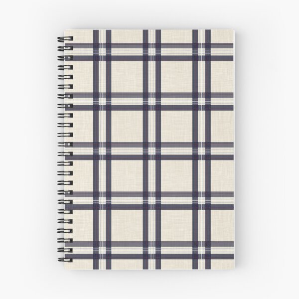 Item preview, Plaid Pattern Cream Navy designed and sold by sarahsdesigns02.