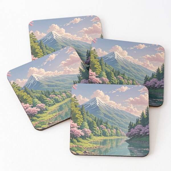Item preview, Springtime Mountain Reflection designed and sold by Lizetteh.