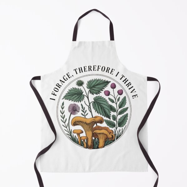 Item preview, I Forage, Therefore I Thrive – Botanical Forager Design" designed and sold by DesignNadine.