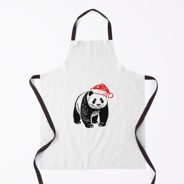 Item preview, Panda wearing a Santa hat designed and sold by JollyCritters.