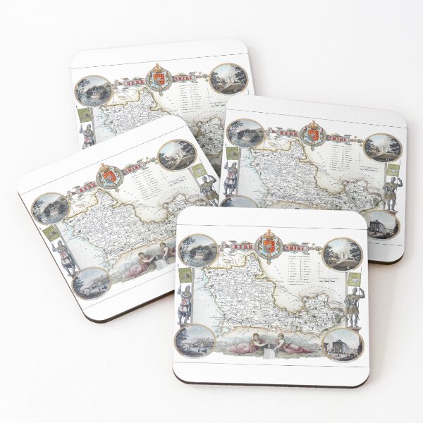 Item preview, Reprint of a vintage Berkshire, UK, Map designed and sold by JonDelorme.