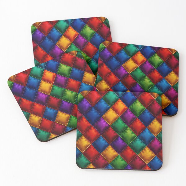 Item preview, Rainbow Quilt designed and sold by Kaleidoscope Print.