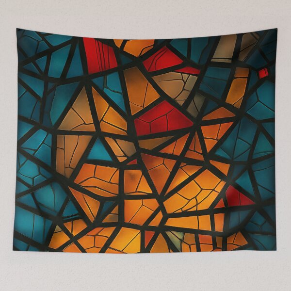 Item preview, Radiant Mosaic designed and sold by Kaleidoscope Print.