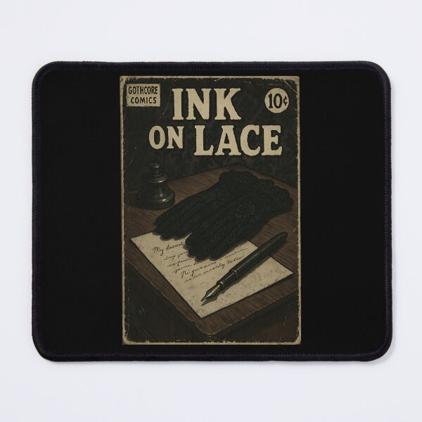 Item preview, Victorian Gothic: Ink on lace designed and sold by bapupa.