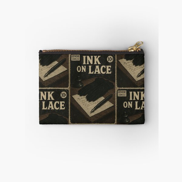 Item preview, Victorian Gothic: Ink on lace designed and sold by bapupa.