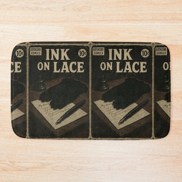 Item preview, Victorian Gothic: Ink on lace designed and sold by bapupa.