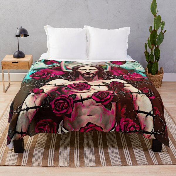 Item preview, Christ Among Thorns and Roses – Contemporary Surreal Art designed and sold by ismo1530.