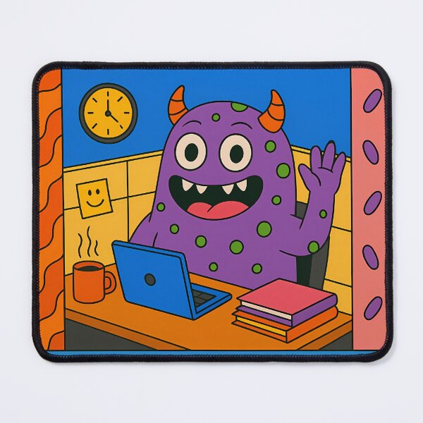 Item preview, Office Cubicle Monster designed and sold by NyrisArt.