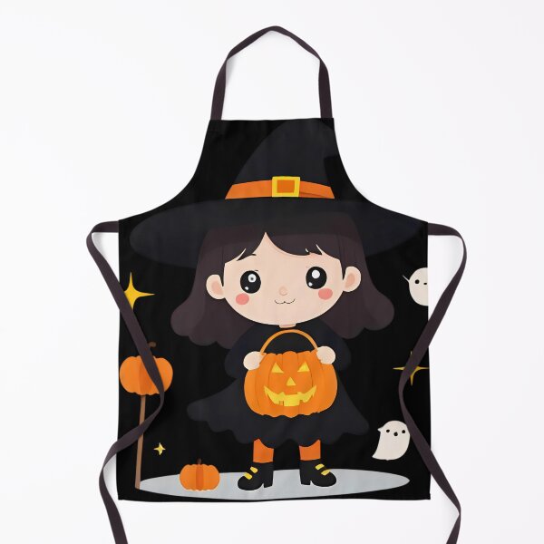 Item preview, Cute Witch Halloween Kawaii Cartoon Character – Adorable Spooky Chibi Illustration designed and sold by Whisky1111.