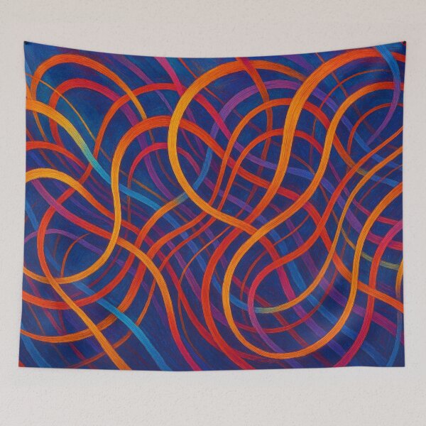 Item preview, Rhythm of color and line designed and sold by Sigtrix.