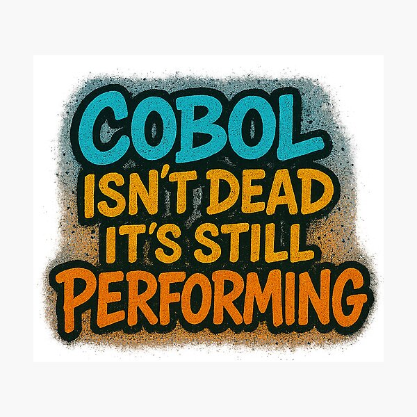 Item preview, Cobol is performing graffiti designed and sold by benandfreya.