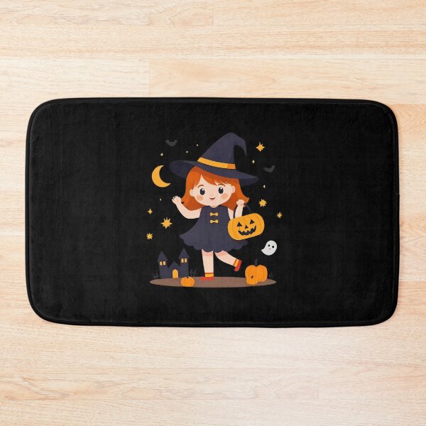 Item preview, Witch Halloween Kawaii Cartoon Character – Adorable Spooky Chibi Illustration designed and sold by Whisky1111.