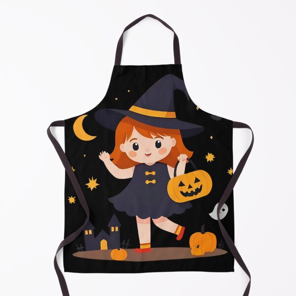 Item preview, Witch Halloween Kawaii Cartoon Character – Adorable Spooky Chibi Illustration designed and sold by Whisky1111.