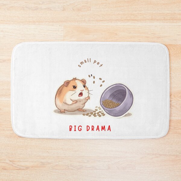 Item preview, Small Pet, Big Drama – Cute Hamster Cartoon Design designed and sold by AlphaPet.