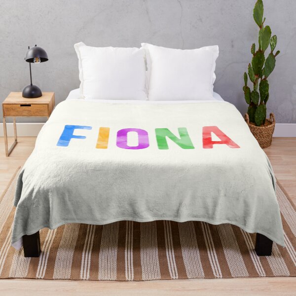 Item preview, Fiona Name Bright Colors designed and sold by Jeallan Designs.