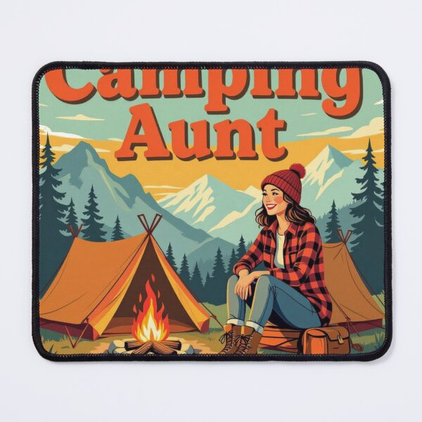 Item preview, Cool camping aunt – off to the tent designed and sold by ClairesGarden.