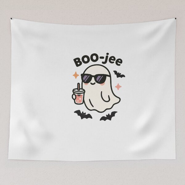 Item preview, Boo‑jee Funny Halloween Ghost designed and sold by artcultreone.