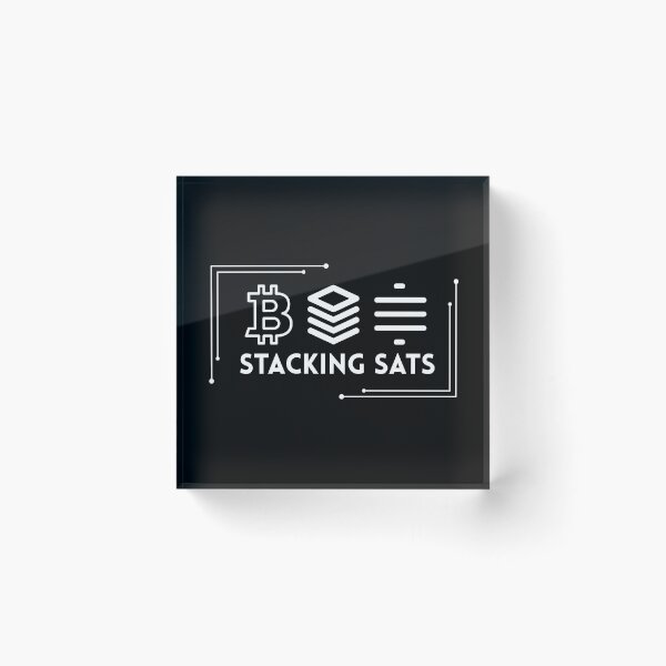 Item preview, Stacking Sats Bitcoin |  Satoshi enthusiasts designed and sold by Stay Orange!.