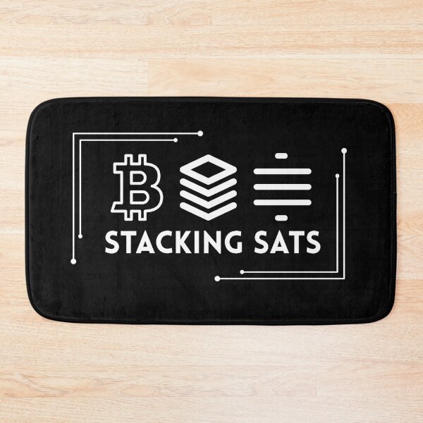 Item preview, Stacking Sats Bitcoin |  Satoshi enthusiasts designed and sold by Stay Orange!.