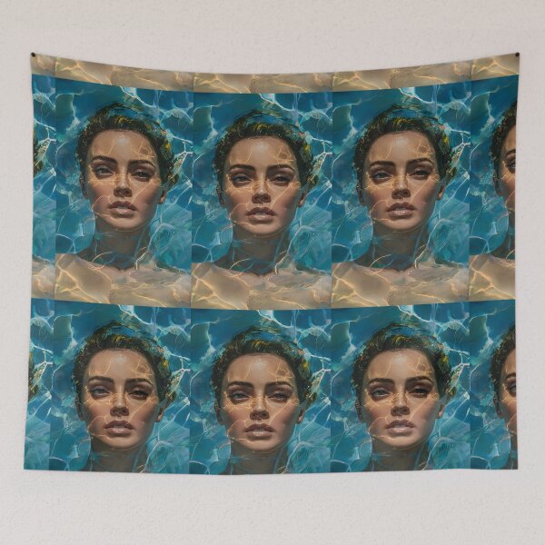 Item preview, Fluid Dreams - Contemporary Underwater Art designed and sold by CanvasCarousel.