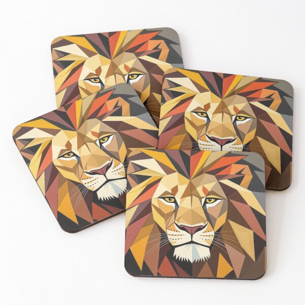 Item preview, The Cubist Lion designed and sold by xArchGoDx.