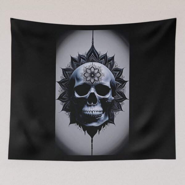 Item preview, Abstract Skull – Dark Art & Gothic Aesthetic designed and sold by Unikat.SE.