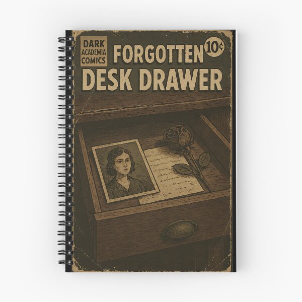 Item preview, Vintage Dark Academia: Forgotten Desk Drawer designed and sold by bapupa.