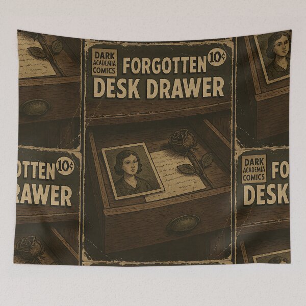 Item preview, Vintage Dark Academia: Forgotten Desk Drawer designed and sold by bapupa.