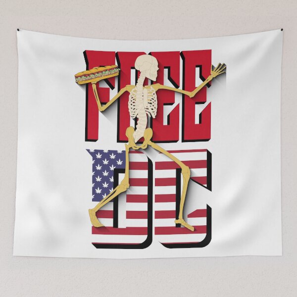 Item preview, Sandwich Guy Skeleton Art – Bold Funny Statement Design designed and sold by ArtsyExplorer.