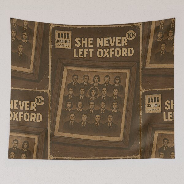 Item preview, Vintage Dark Academia: She never left Oxford designed and sold by bapupa.
