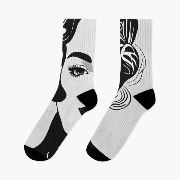 Item preview, Floral Noir Portrait designed and sold by Lizetteh.