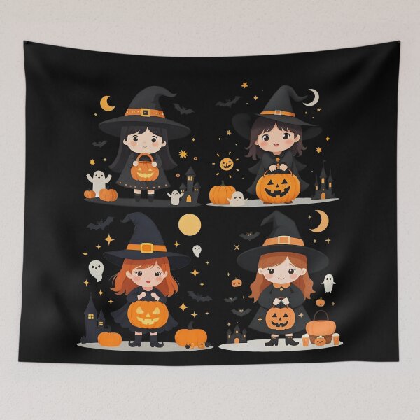Item preview, Halloween Witch Cute Cartoon Costume Set designed and sold by Whisky1111.