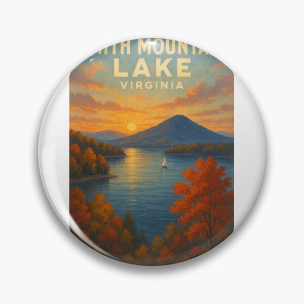 Item preview,  Smith Mountain Lake Autumn View Blue Ridge Virginia designed and sold by Places On Earth.