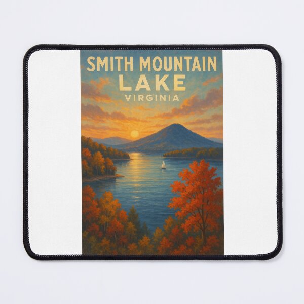 Item preview, Smith Mountain Lake Autumn View Blue Ridge Virginia designed and sold by Places On Earth.