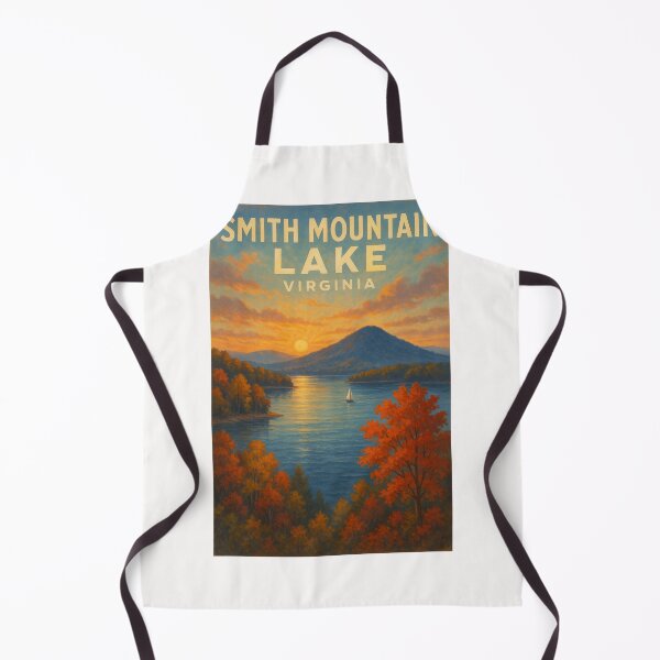 Item preview, Smith Mountain Lake Autumn View Blue Ridge Virginia designed and sold by Places On Earth.