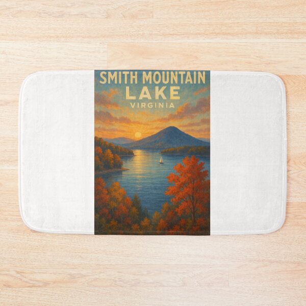 Item preview,  Smith Mountain Lake Autumn View Blue Ridge Virginia designed and sold by Places On Earth.
