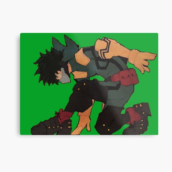 Deku 3rd suit Metal Print